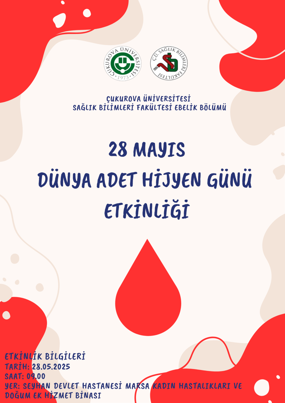 28 Mayıs Dünya Menstrual Hijyen Günü Duyurusu